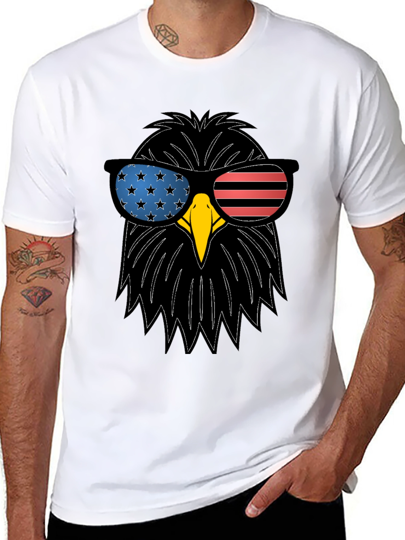 Patriotic Eagle T-Shirt - USA Pride