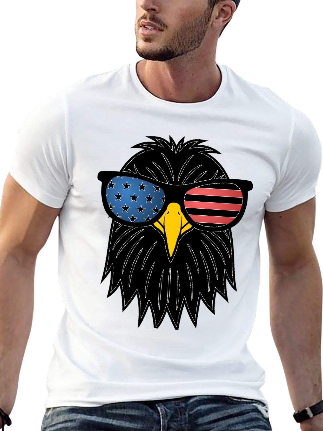 Patriotic Eagle T-Shirt - USA Pride