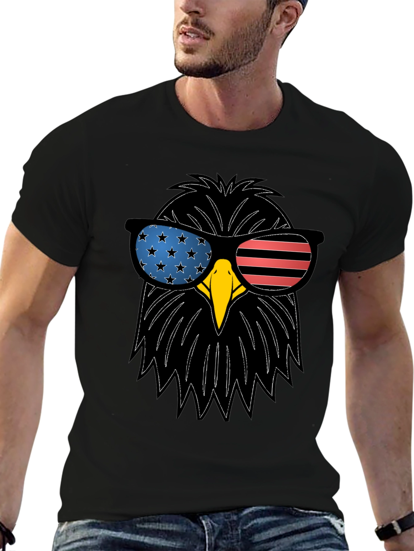 Patriotic Eagle T-Shirt - USA Pride