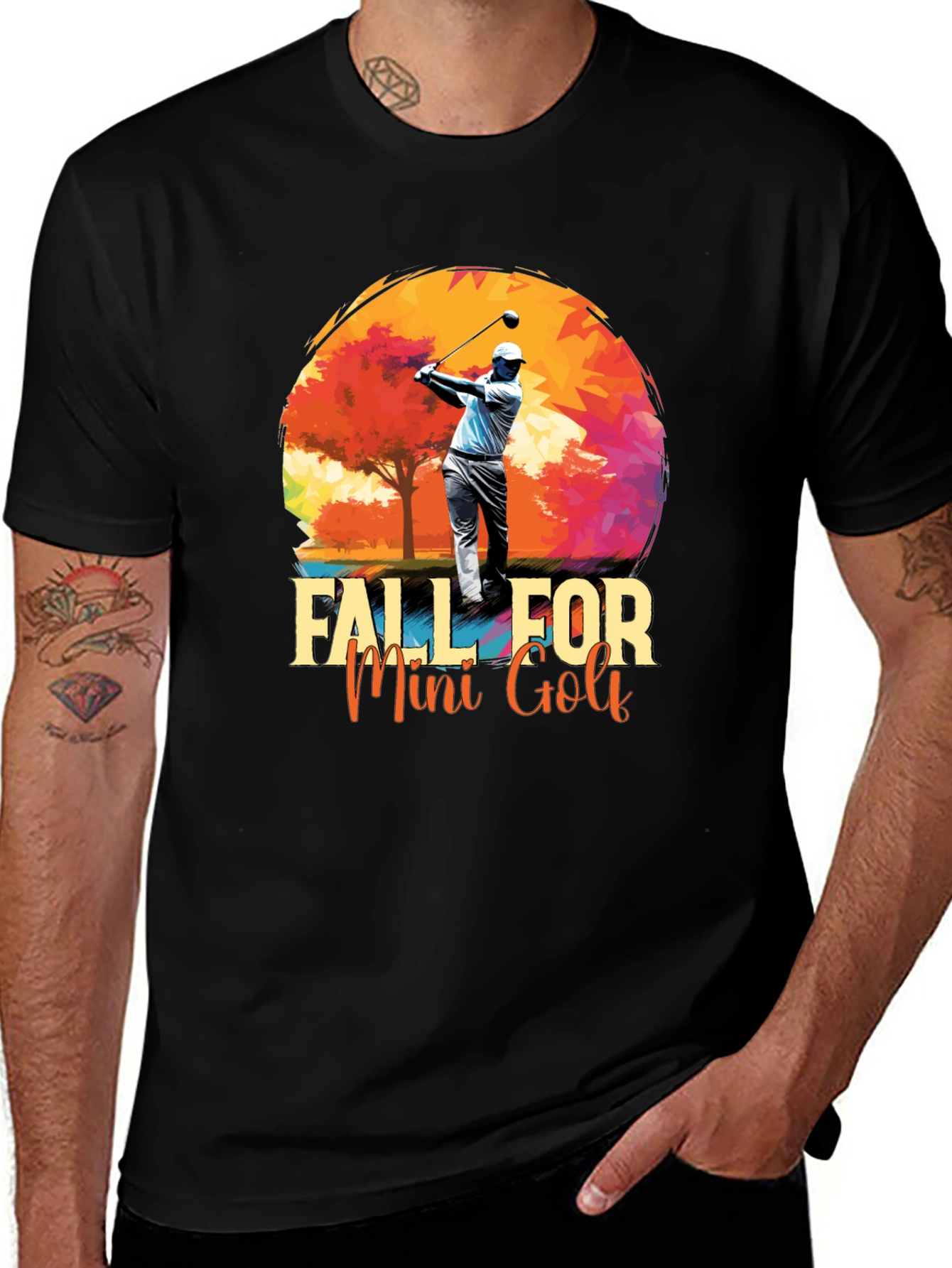Fall for Mini Golf T-Shirt - Unique Design