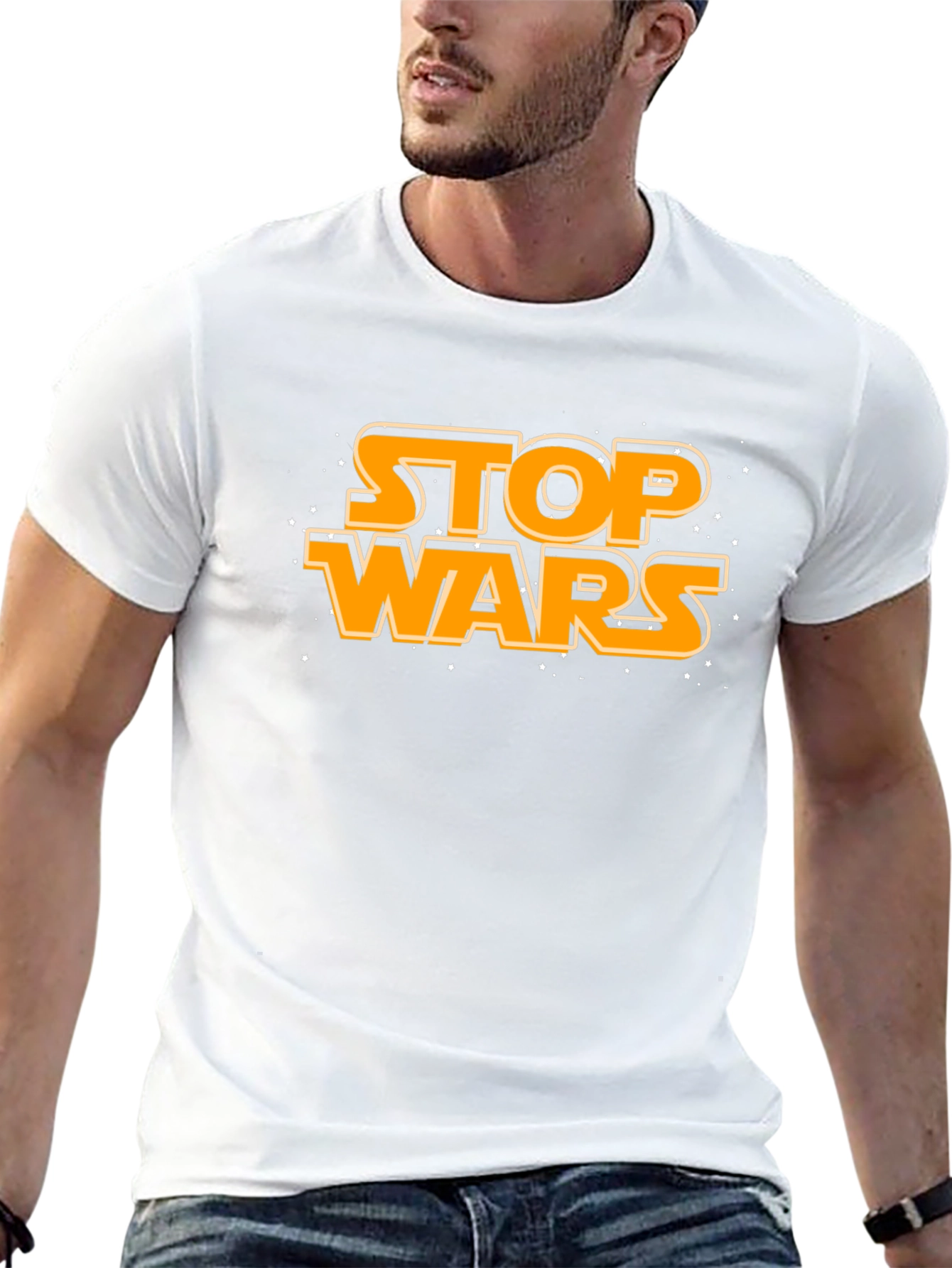 Stop Wars Graphic Tee - Peace Advocate Shirt