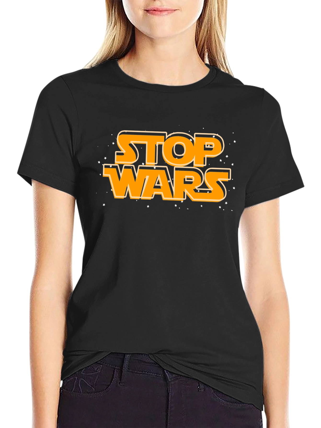 Stop Wars Graphic Tee - Peace Advocate Shirt