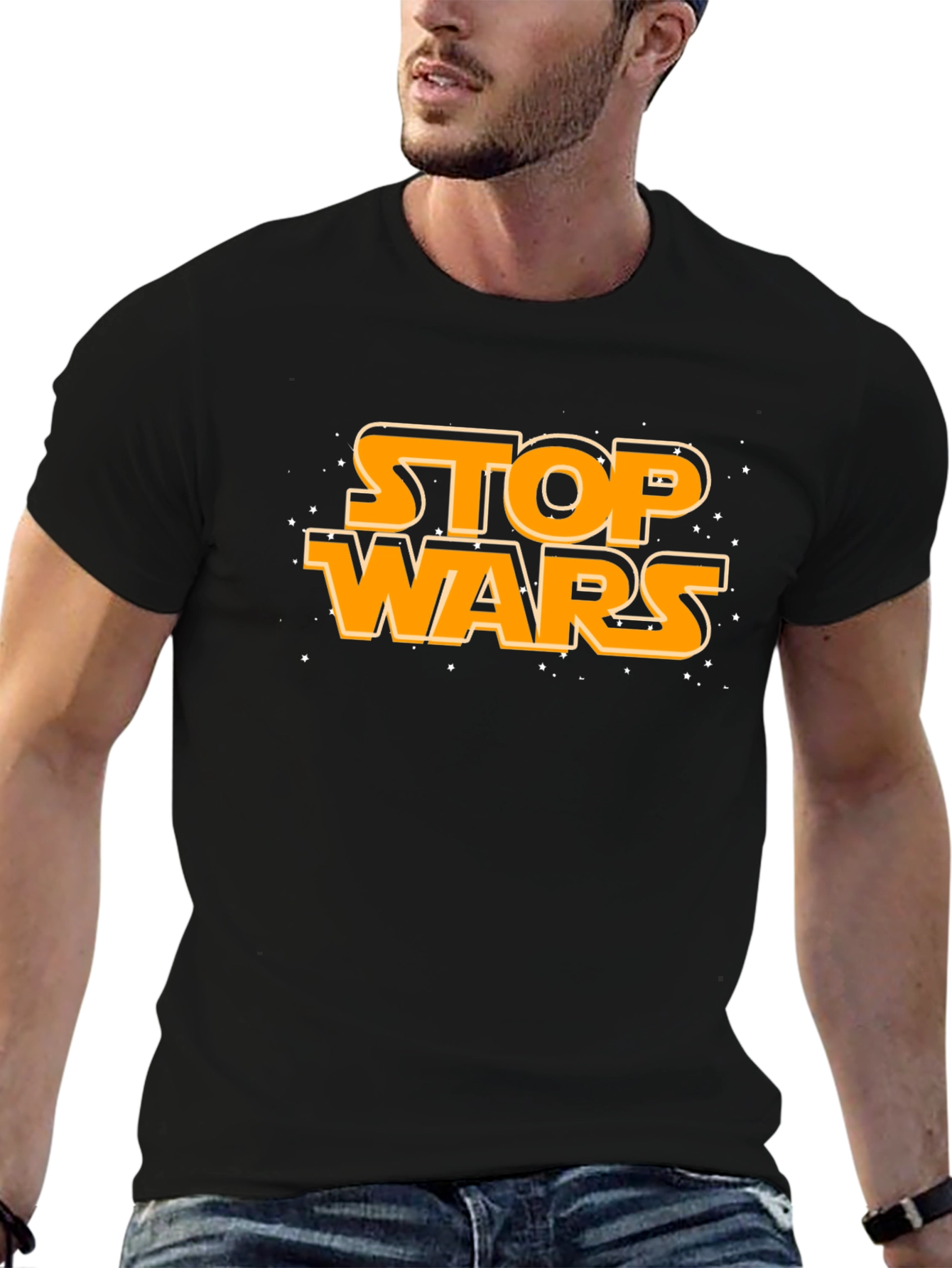 Stop Wars Graphic Tee - Peace Advocate Shirt