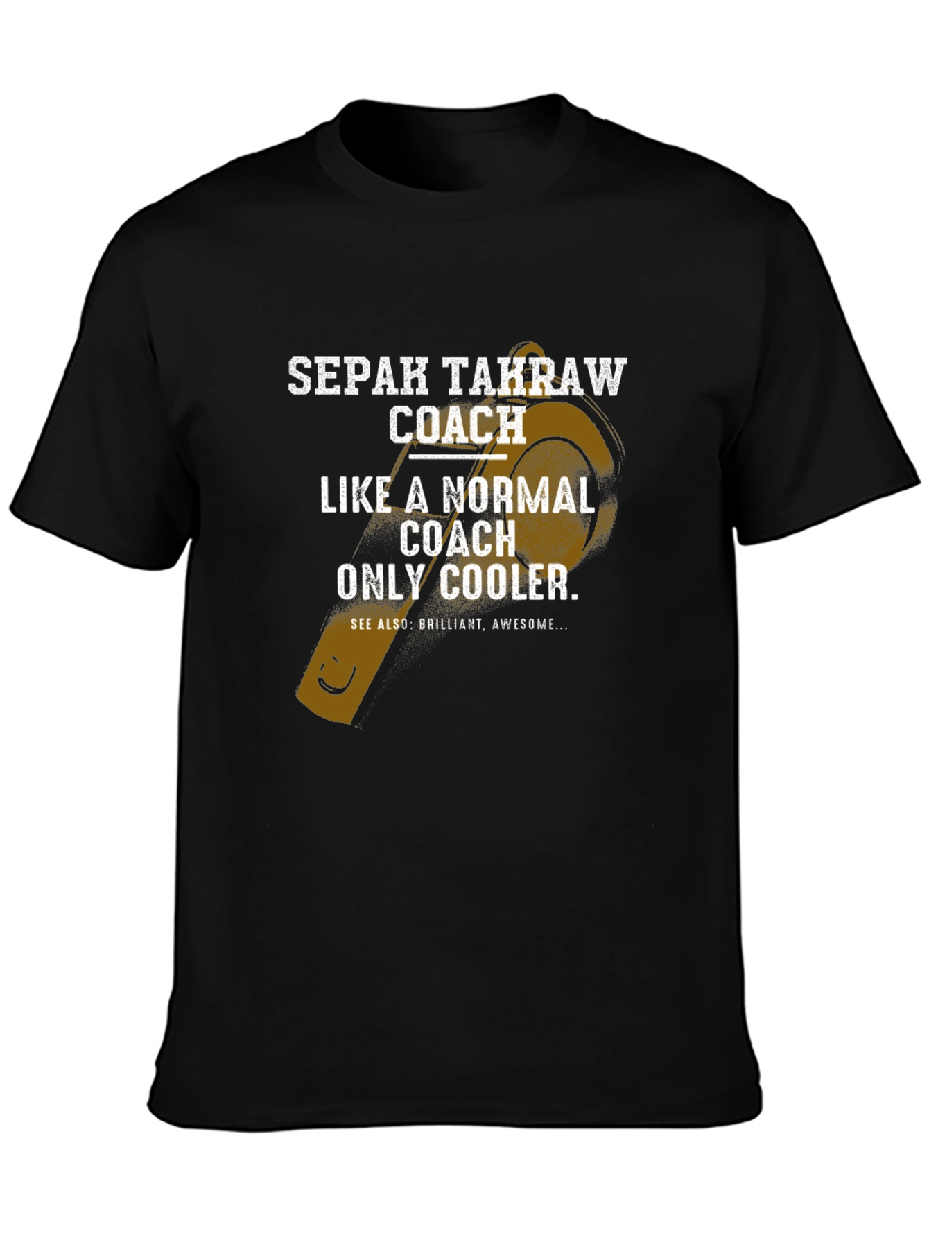 Sepak Takraw Coach T-Shirt - Normal Coach Only Cooler