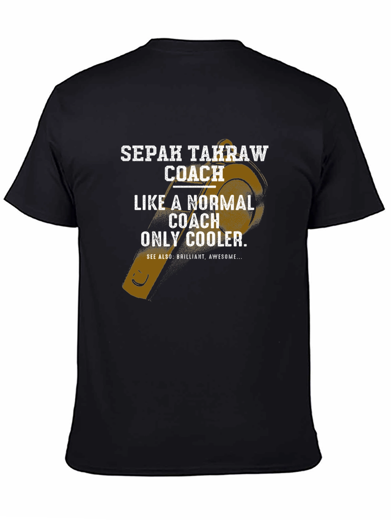 Sepak Takraw Coach T-Shirt - Normal Coach Only Cooler