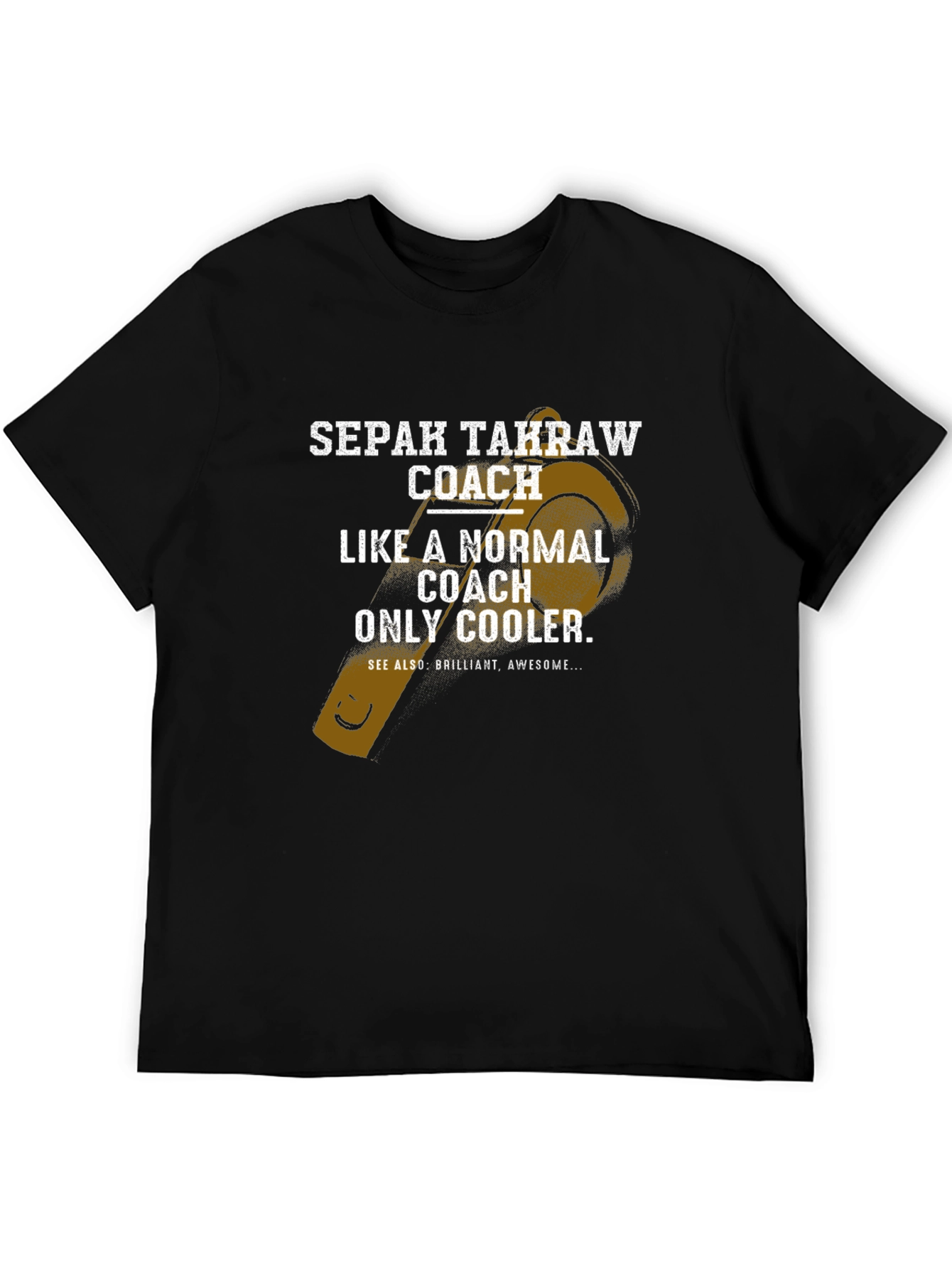 Sepak Takraw Coach T-Shirt - Normal Coach Only Cooler