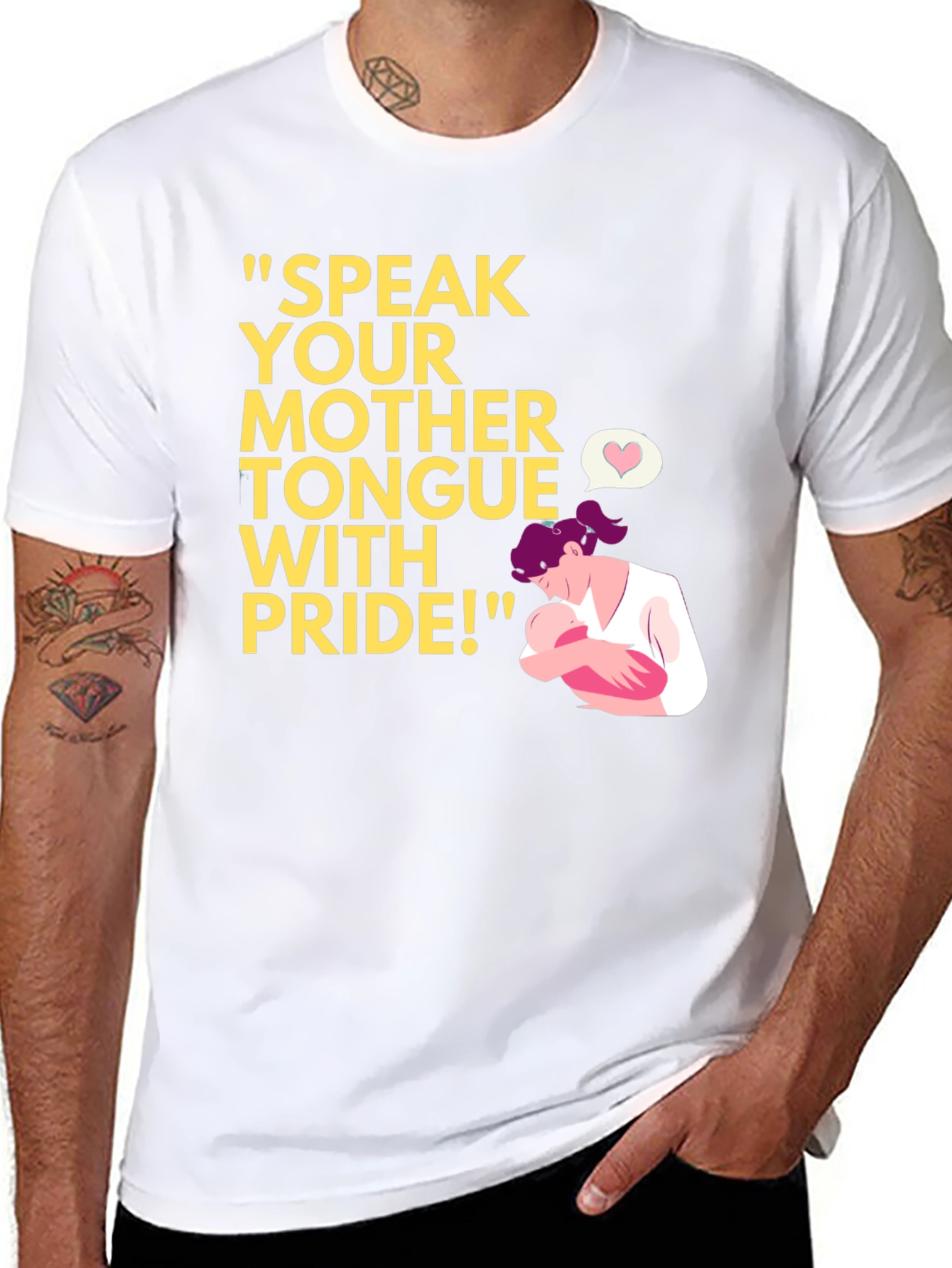 Speak Your Mother Tongue Pride T-Shirt