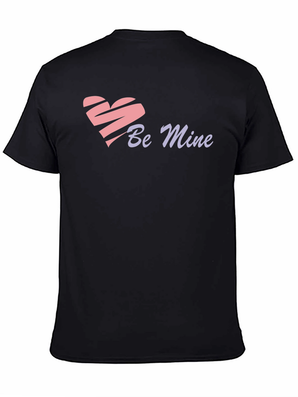 Be Mine Heart Graphic T-Shirt - Valentines Day