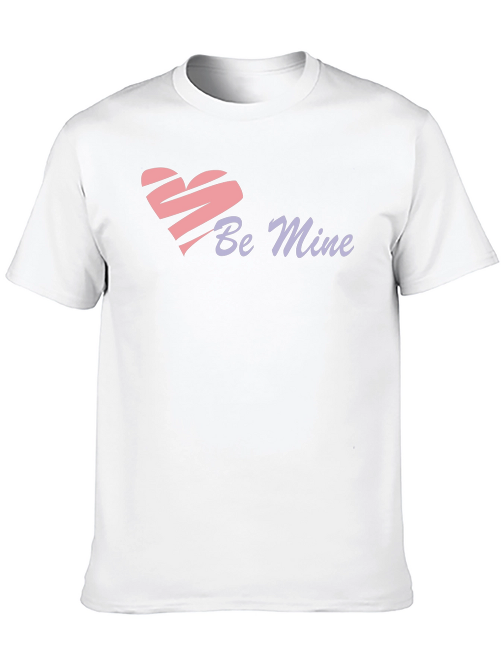 Be Mine Heart Graphic T-Shirt - Valentines Day