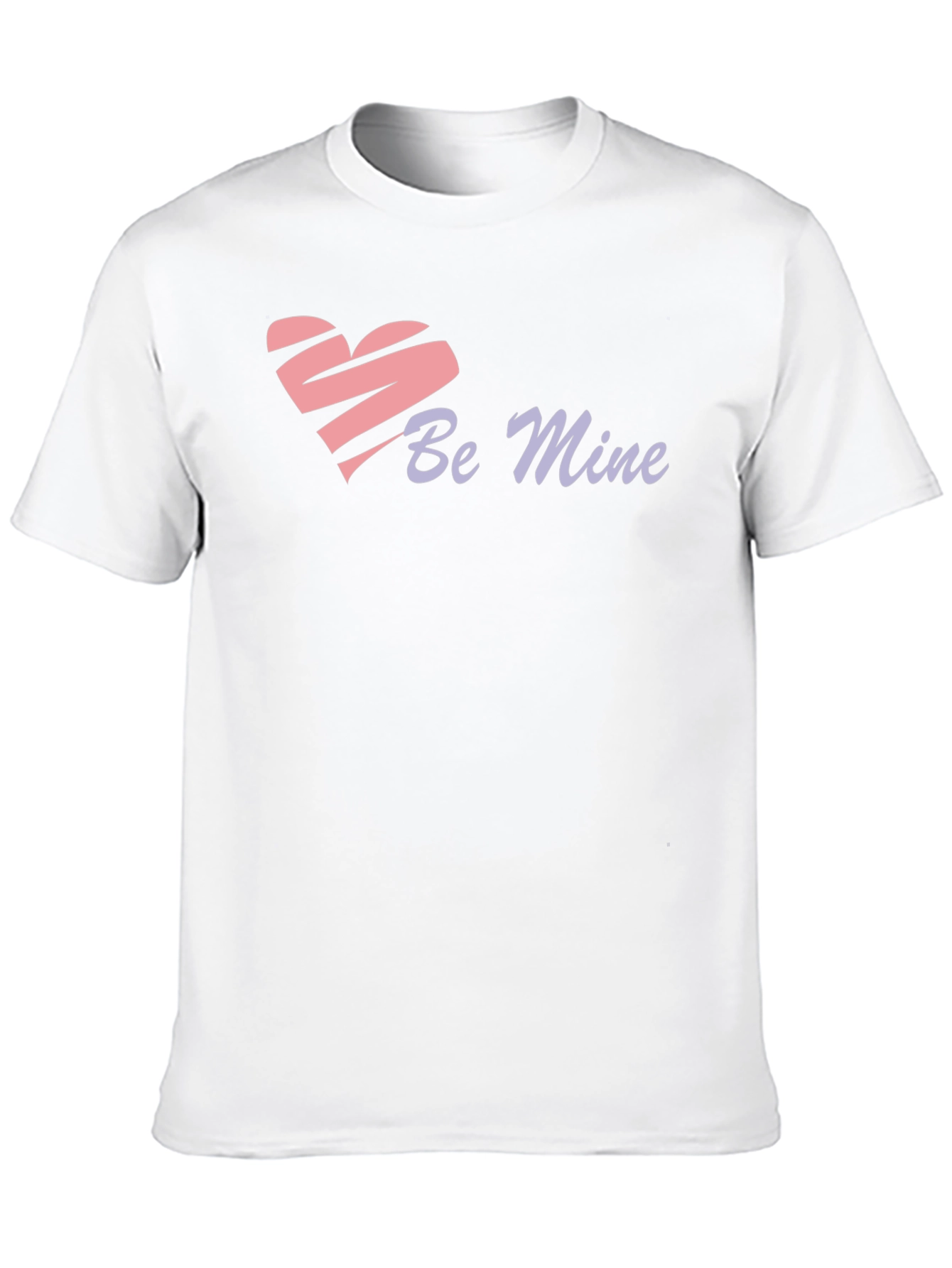 Be Mine Heart Graphic T-Shirt - Valentines Day