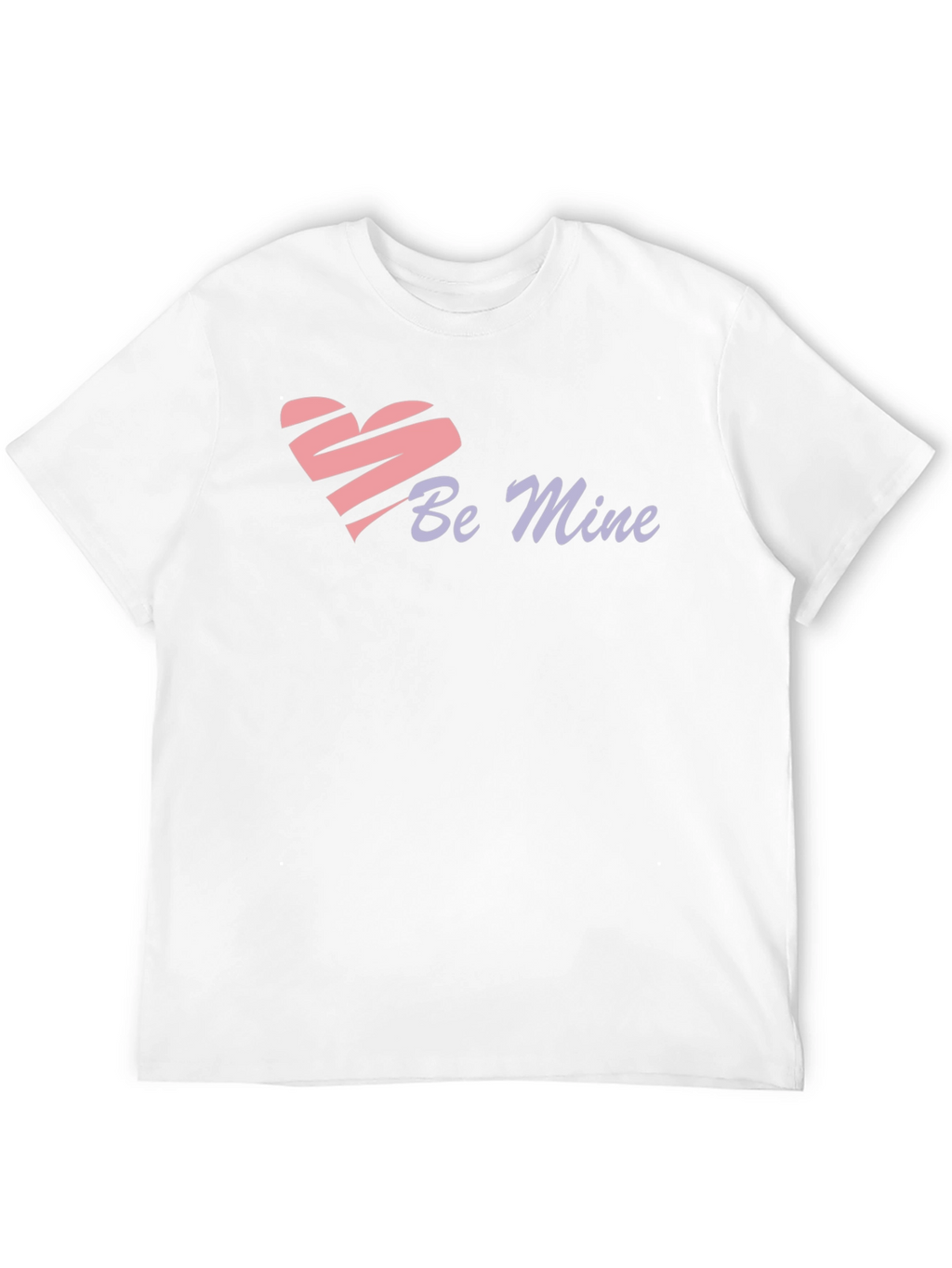 Be Mine Heart Graphic T-Shirt - Valentines Day