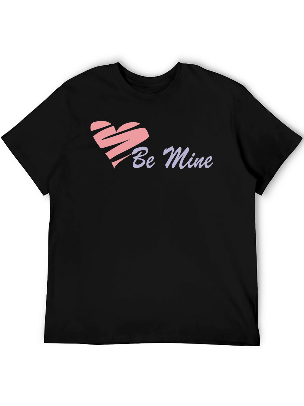 Be Mine Heart Graphic T-Shirt - Valentines Day