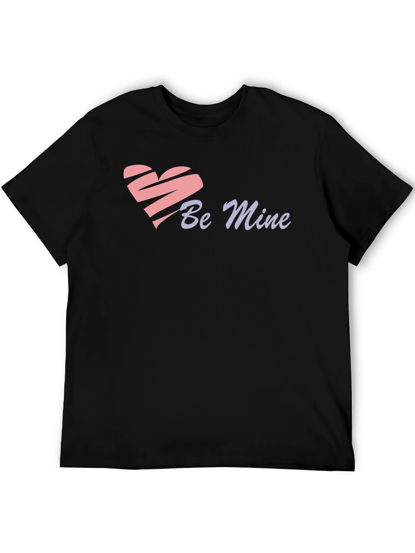 Be Mine Heart Graphic T-Shirt - Valentines Day