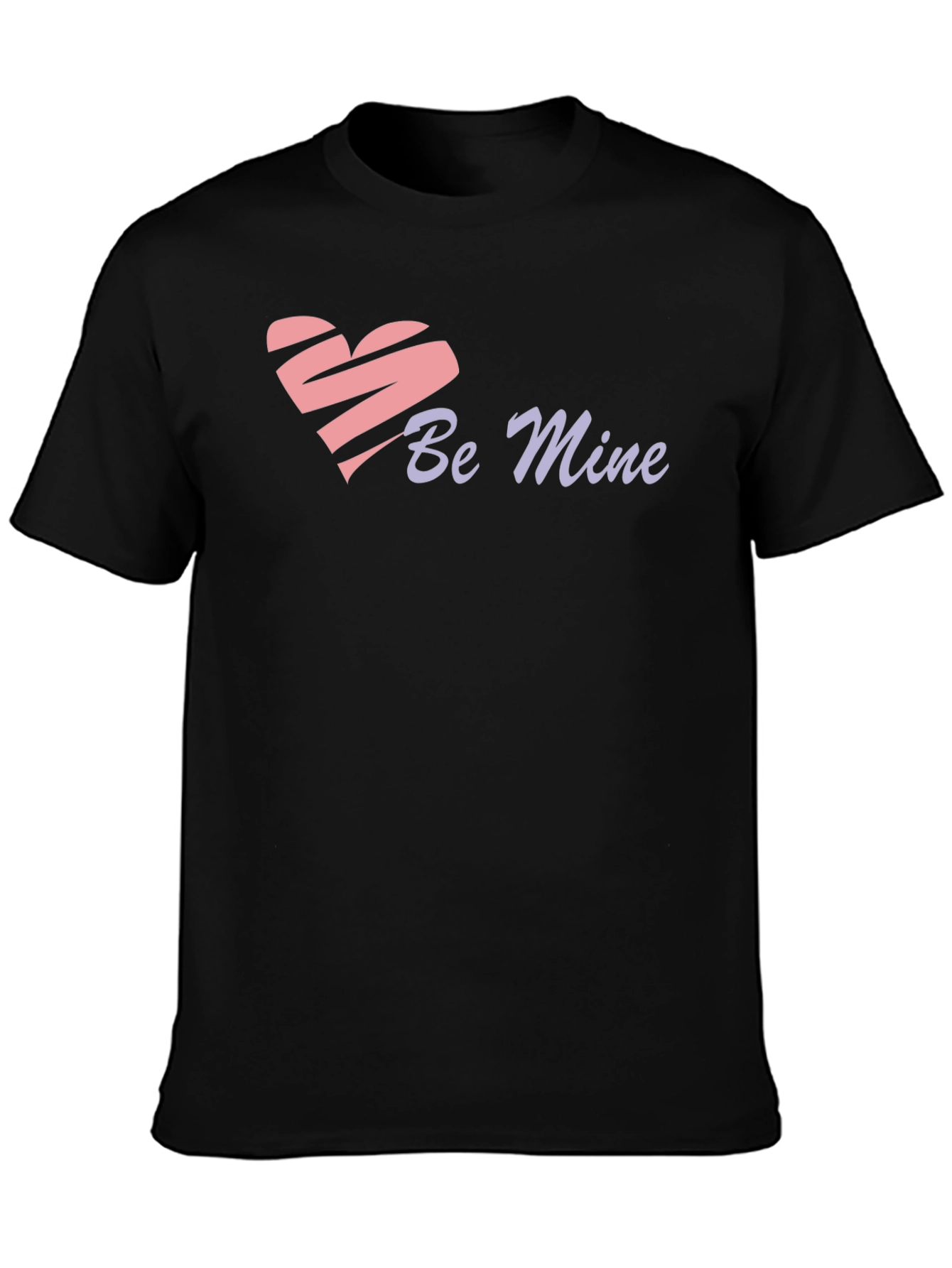 Be Mine Heart Graphic T-Shirt - Valentines Day