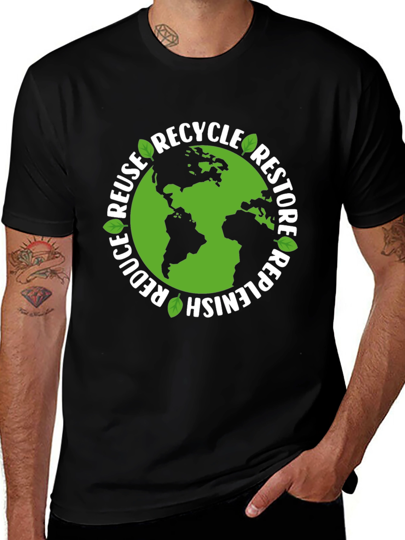 Eco-Friendly Earth T-Shirt