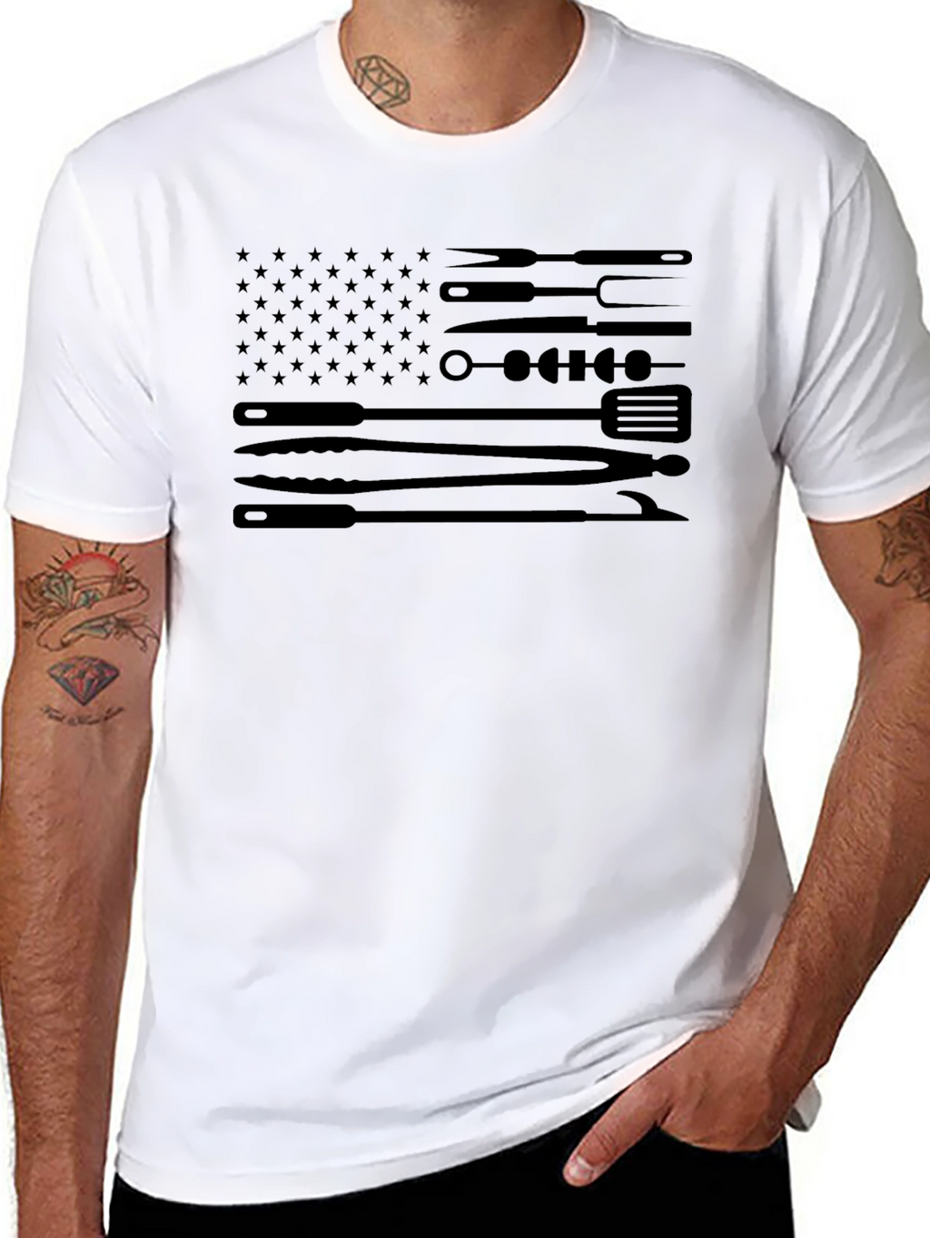 BBQ Flag T-Shirt