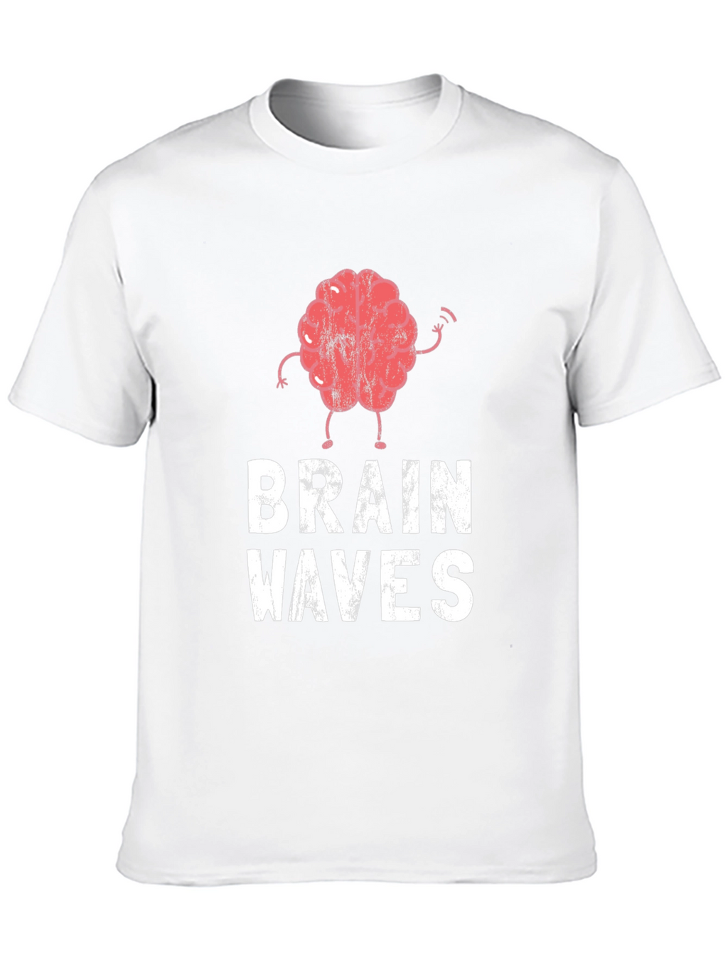 Brain Waves Graphic Tee - Black