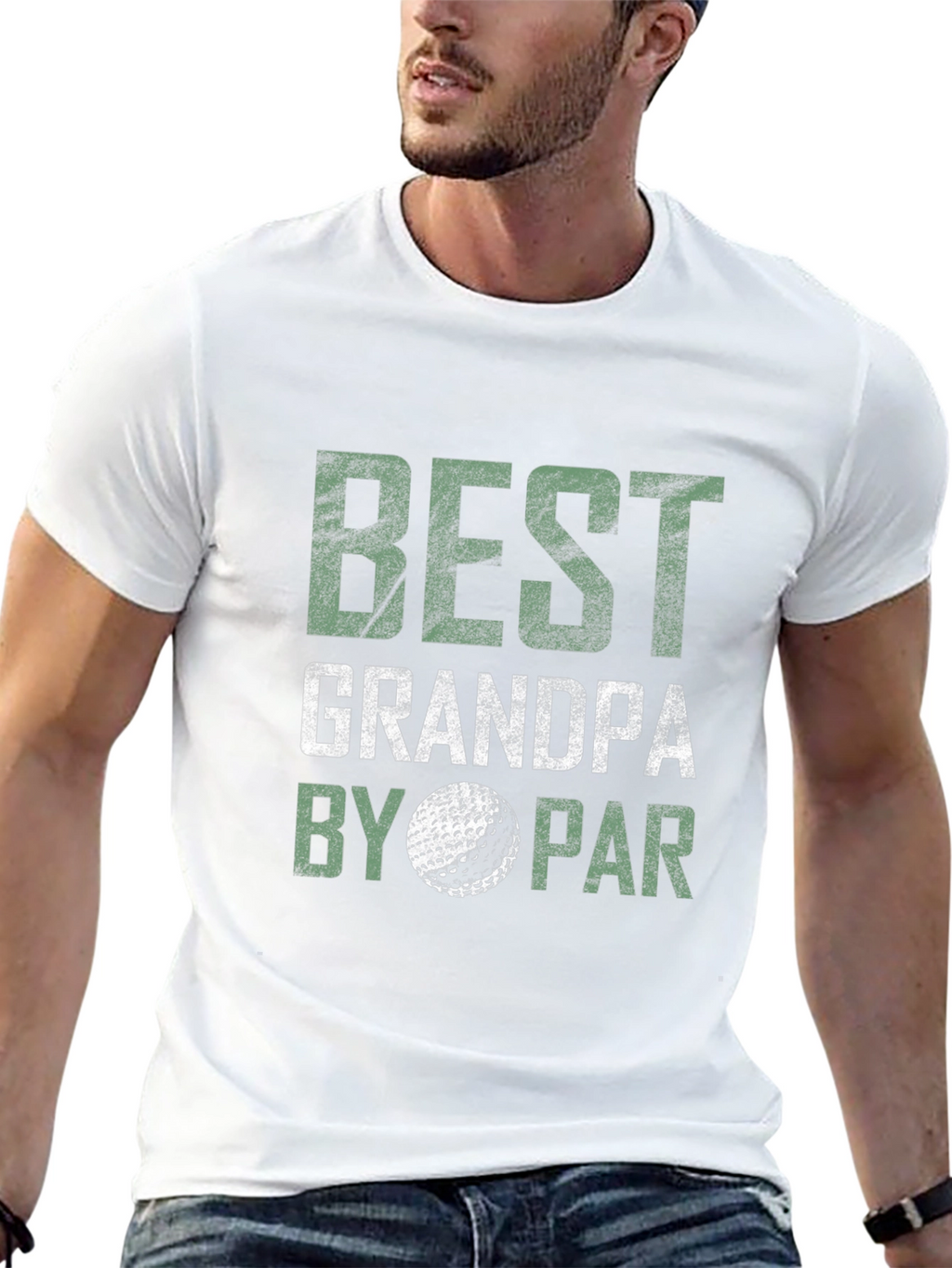 Best Grandpa By Par Golf T-Shirt