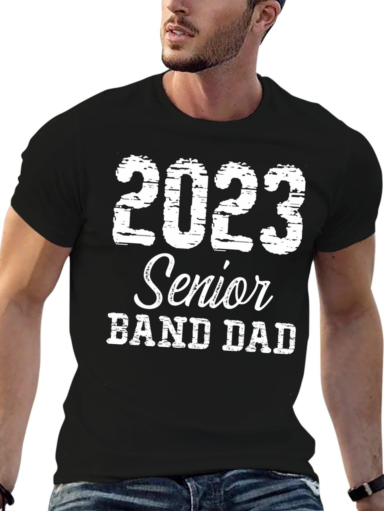 Senior Band Dad 2023 Graphic T-Shirt