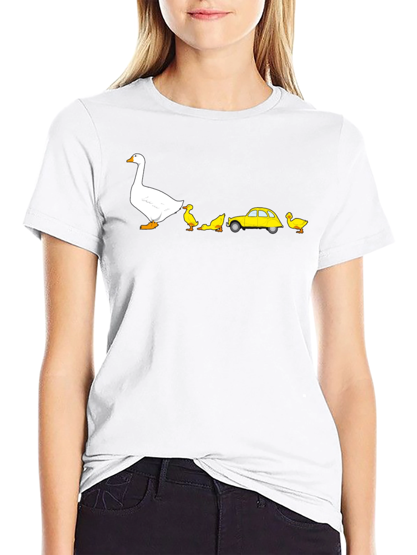 Duckling Car T-Shirt