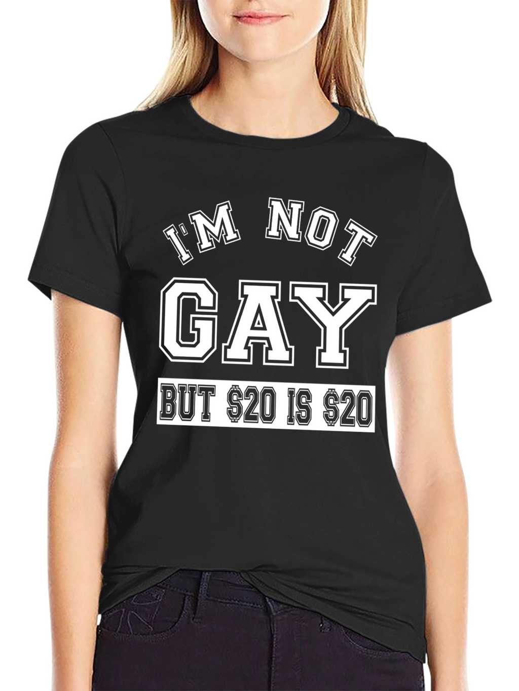 Im Not Gay Funny Graphic T-Shirt