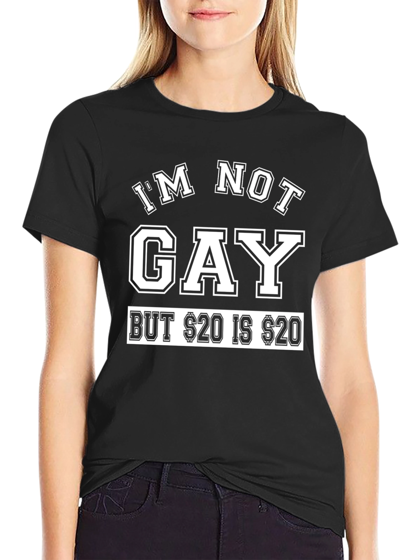 Im Not Gay Funny Graphic T-Shirt