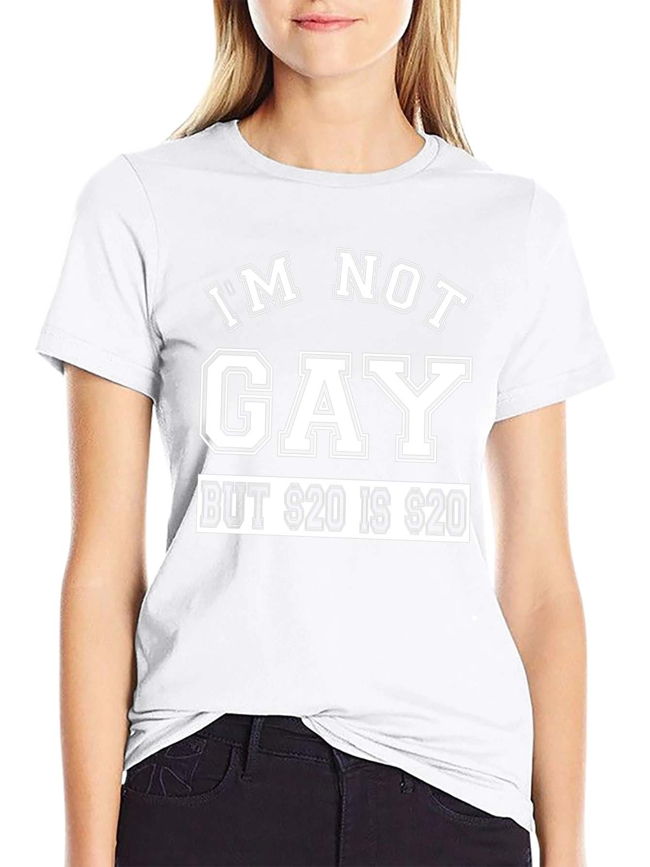 Im Not Gay Funny Graphic T-Shirt