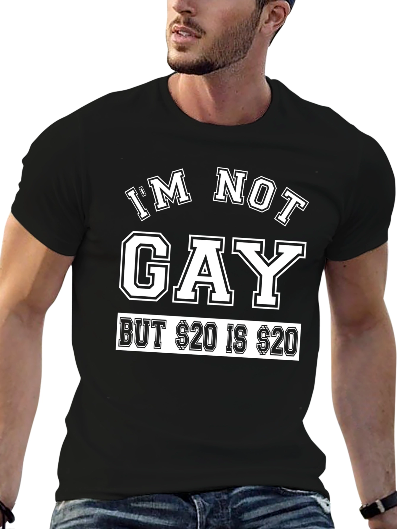 Im Not Gay Funny Graphic T-Shirt