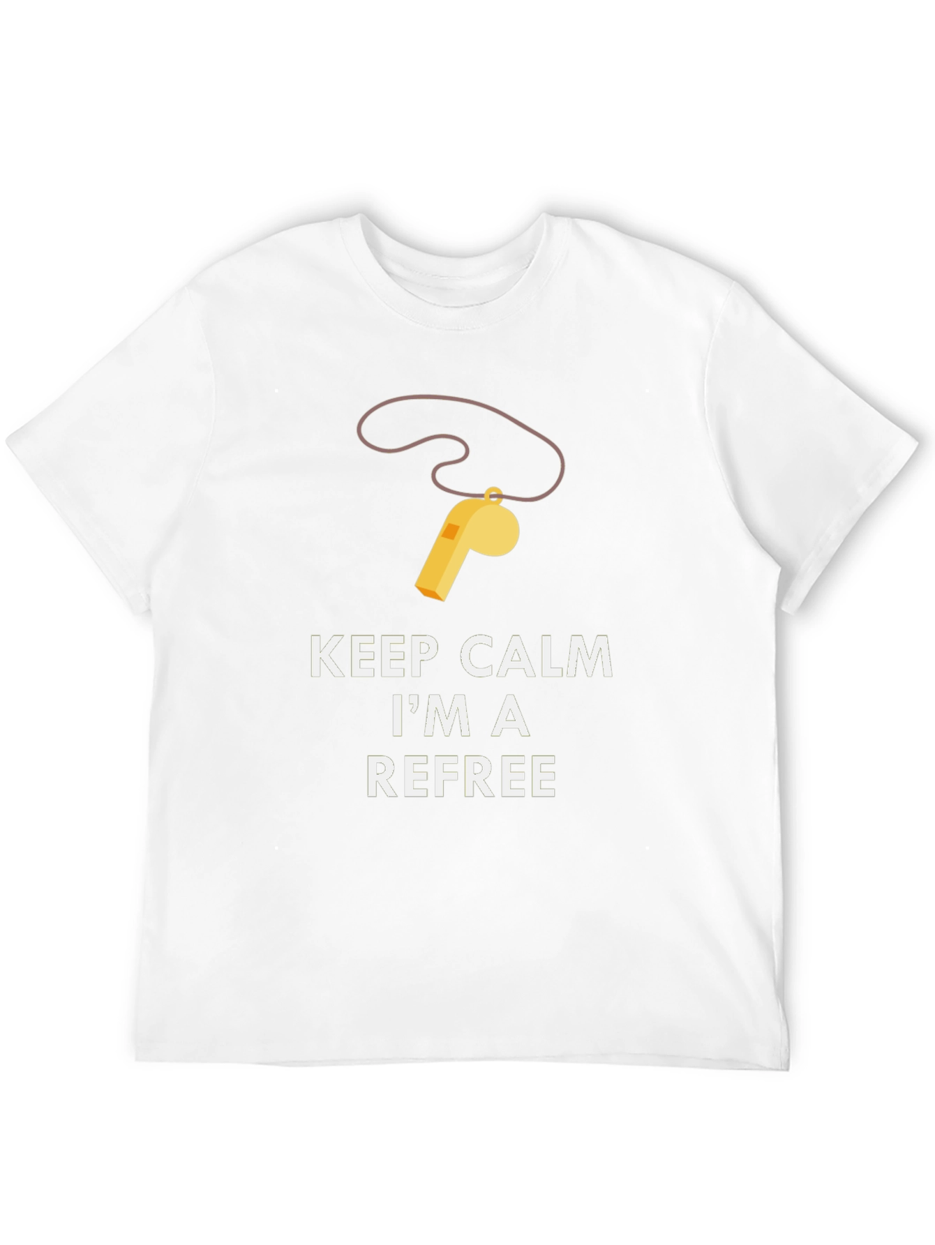 Keep Calm Referee Graphic Tee