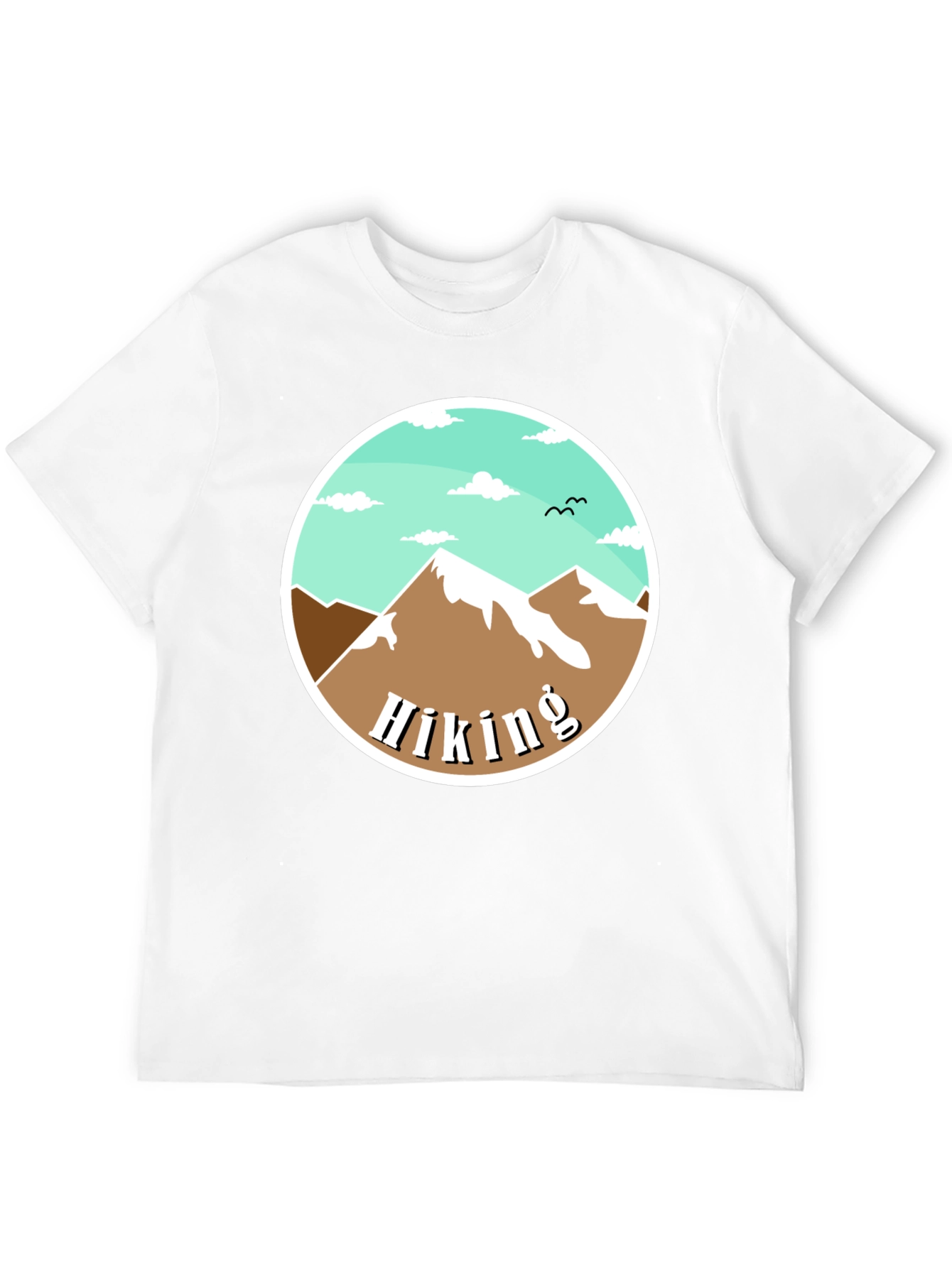 Hiking Mountain Graphic Tee - Nature Adventure Shirt