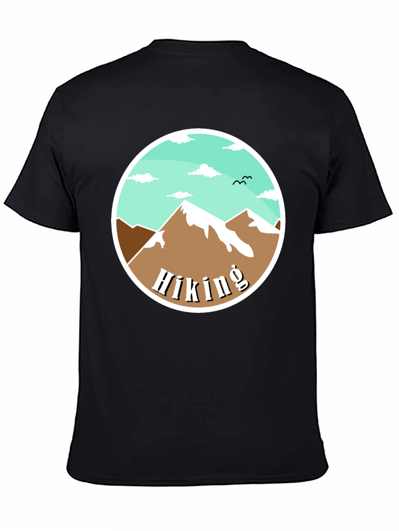 Hiking Mountain Graphic Tee - Nature Adventure Shirt