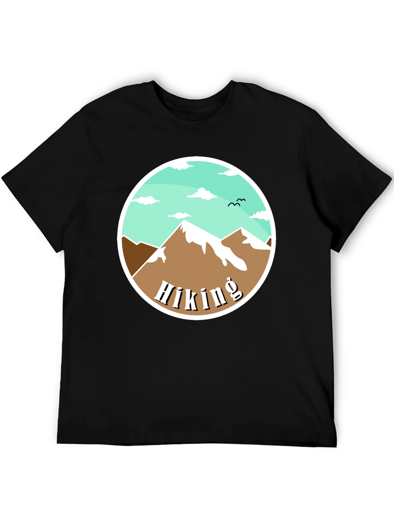 Hiking Mountain Graphic Tee - Nature Adventure Shirt