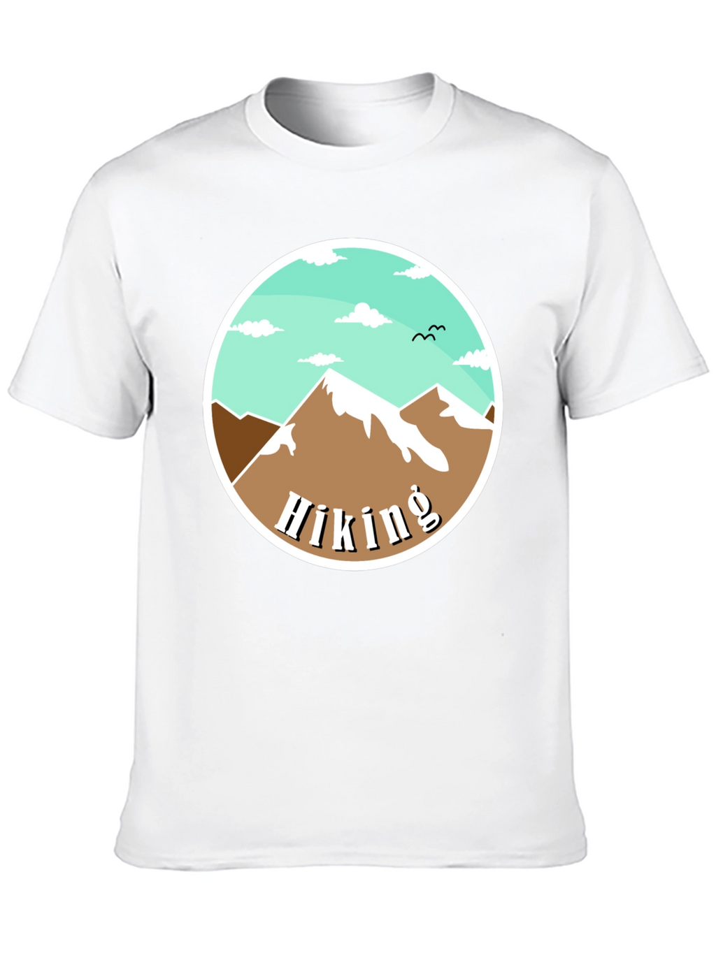Hiking Mountain Graphic Tee - Nature Adventure Shirt