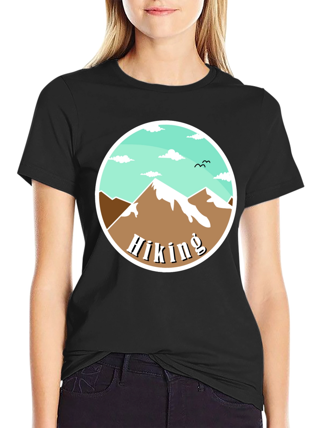 Hiking Mountain Graphic Tee - Nature Adventure Shirt