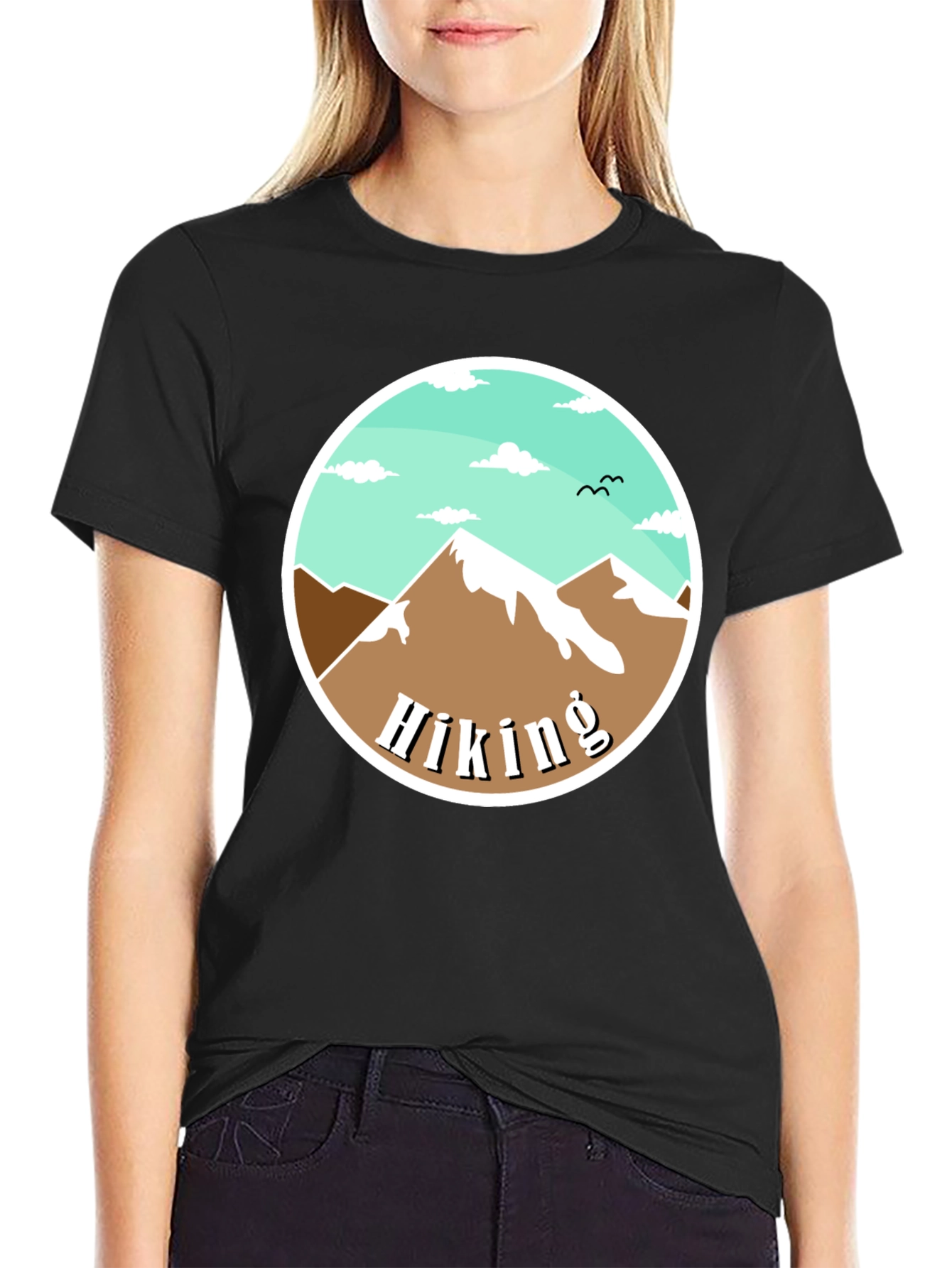 Hiking Mountain Graphic Tee - Nature Adventure Shirt
