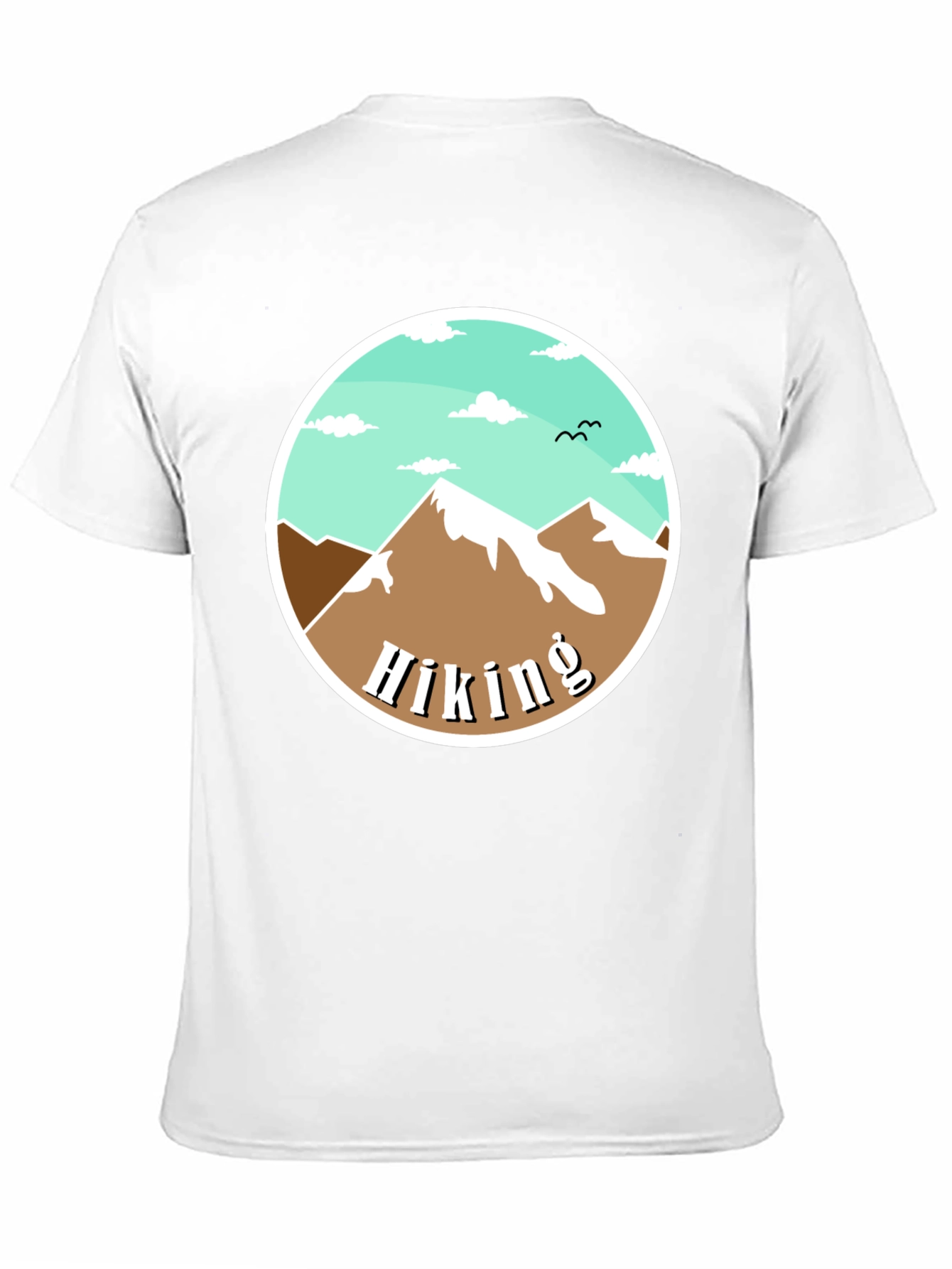 Hiking Mountain Graphic Tee - Nature Adventure Shirt