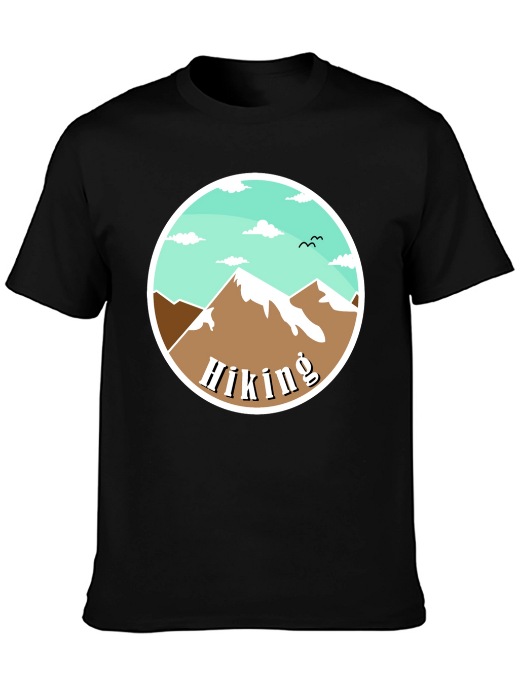 Hiking Mountain Graphic Tee - Nature Adventure Shirt