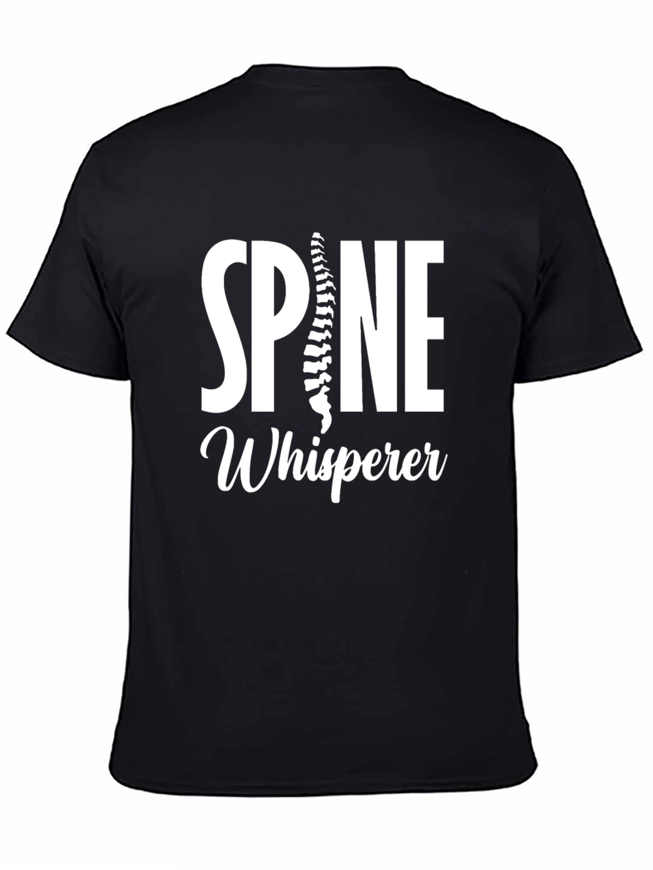 Spine Whisperer Graphic Tee - Chiropractic Humor