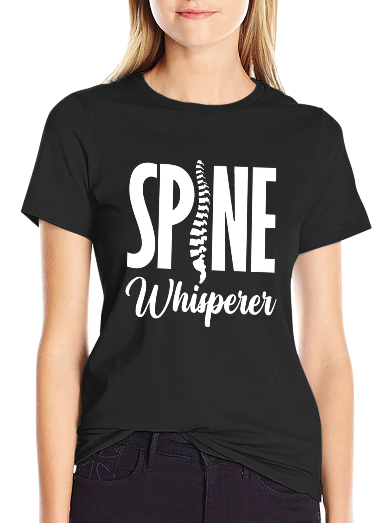 Spine Whisperer Graphic Tee - Chiropractic Humor