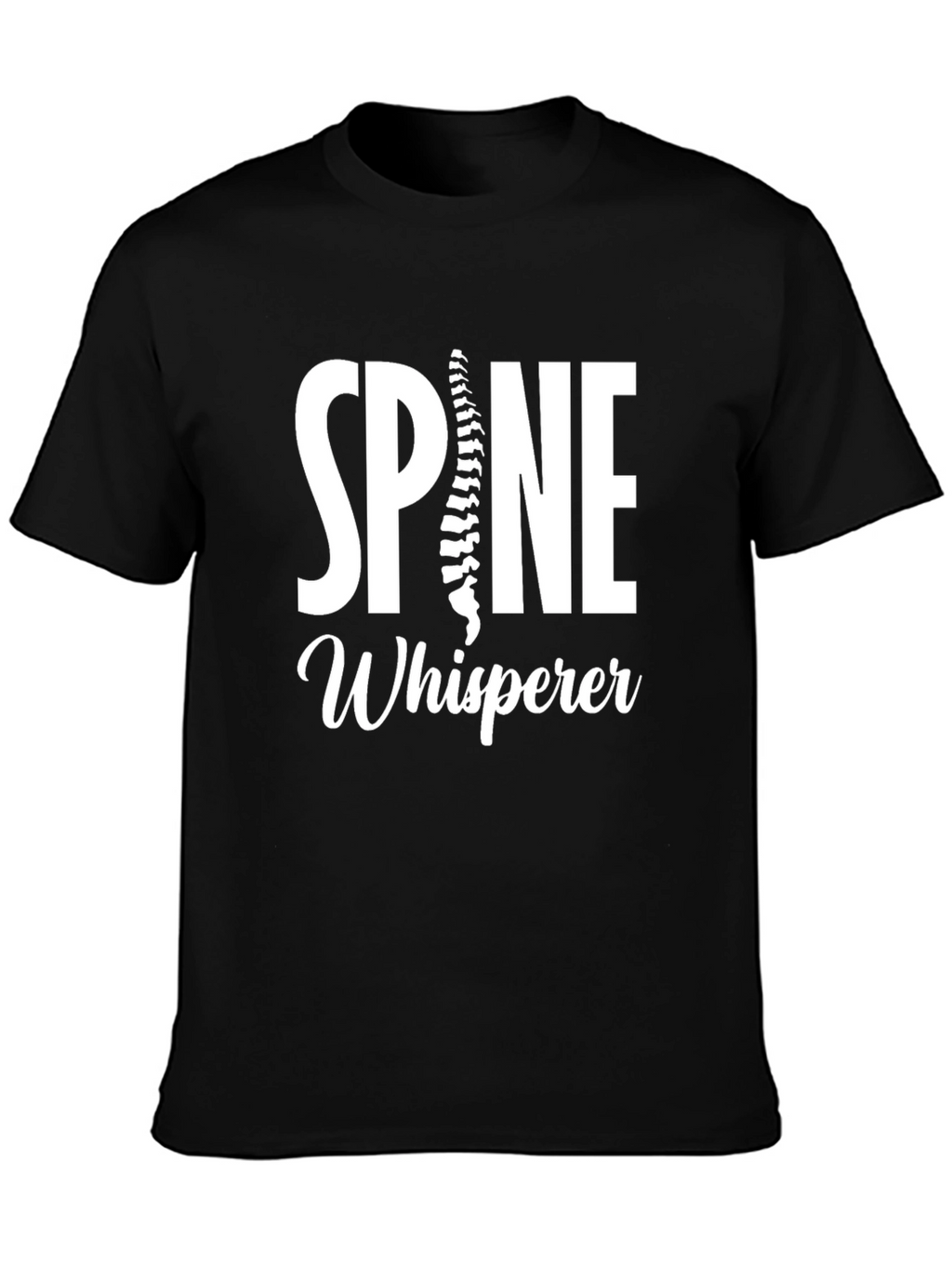 Spine Whisperer Graphic Tee - Chiropractic Humor