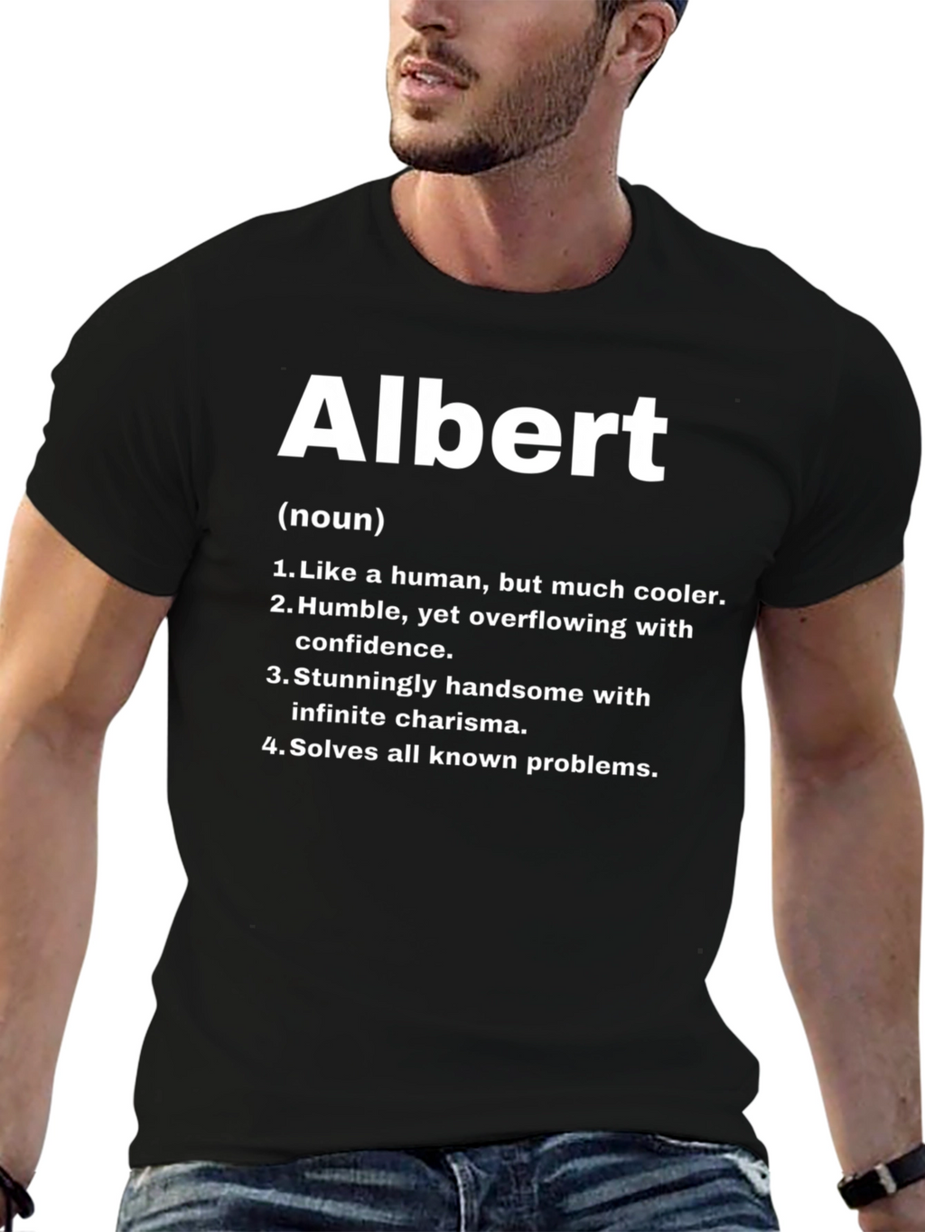 Albert Definition T-Shirt - Funny Name Tee