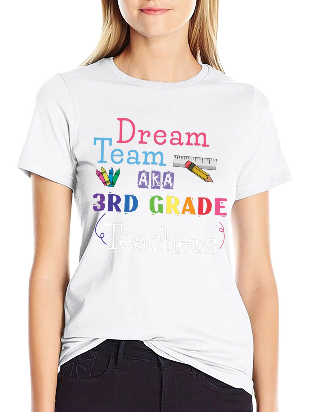 Dream Team 3rd Grade Teachers Graphic T-Shirt