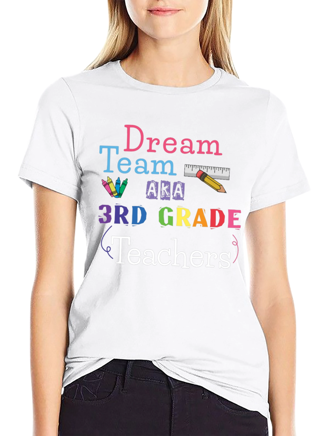 Dream Team 3rd Grade Teachers Graphic T-Shirt