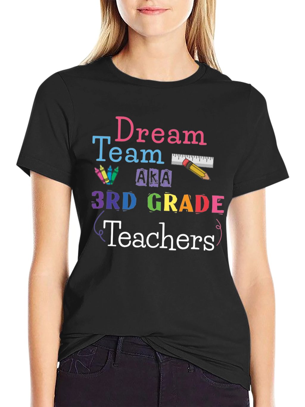 Dream Team 3rd Grade Teachers Graphic T-Shirt