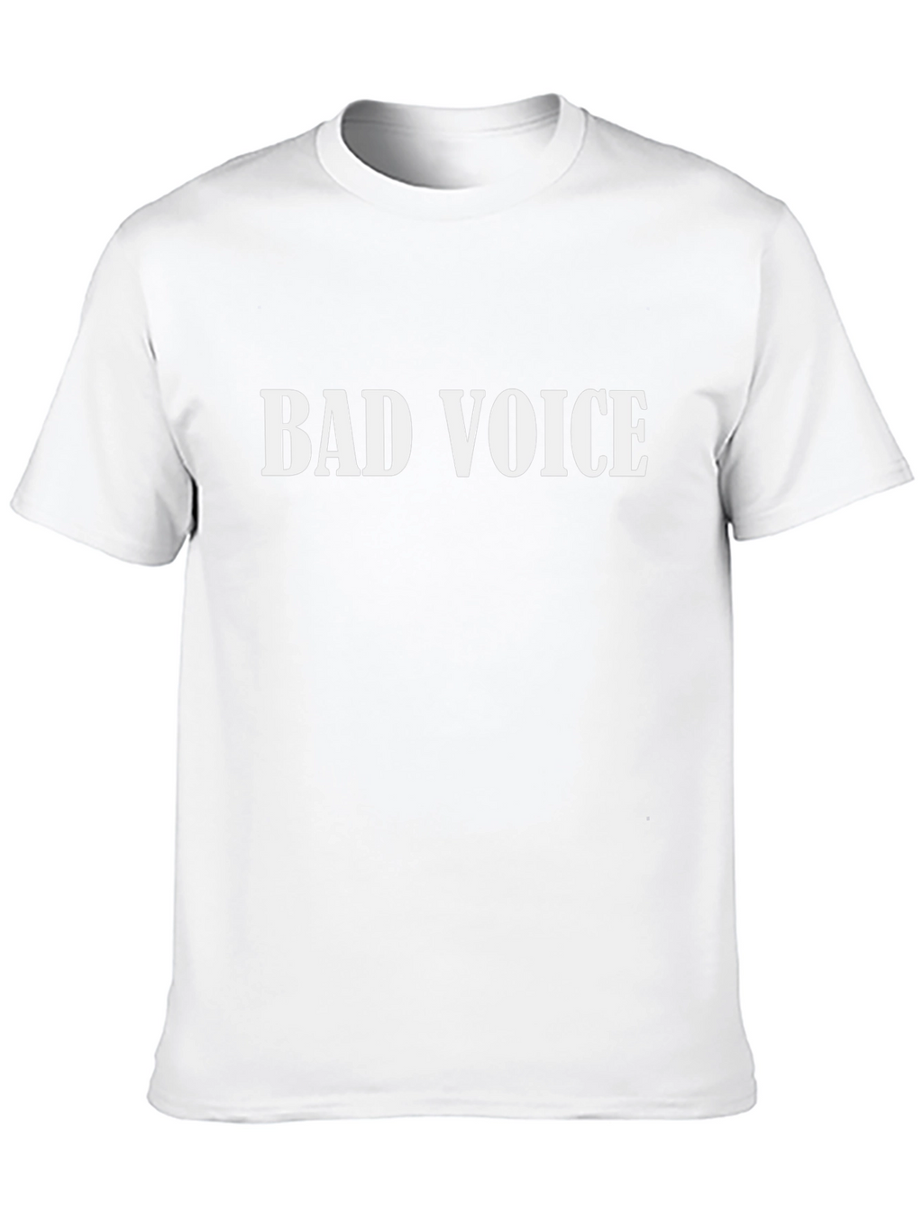 Bad Voice Black Crew Neck T-Shirt