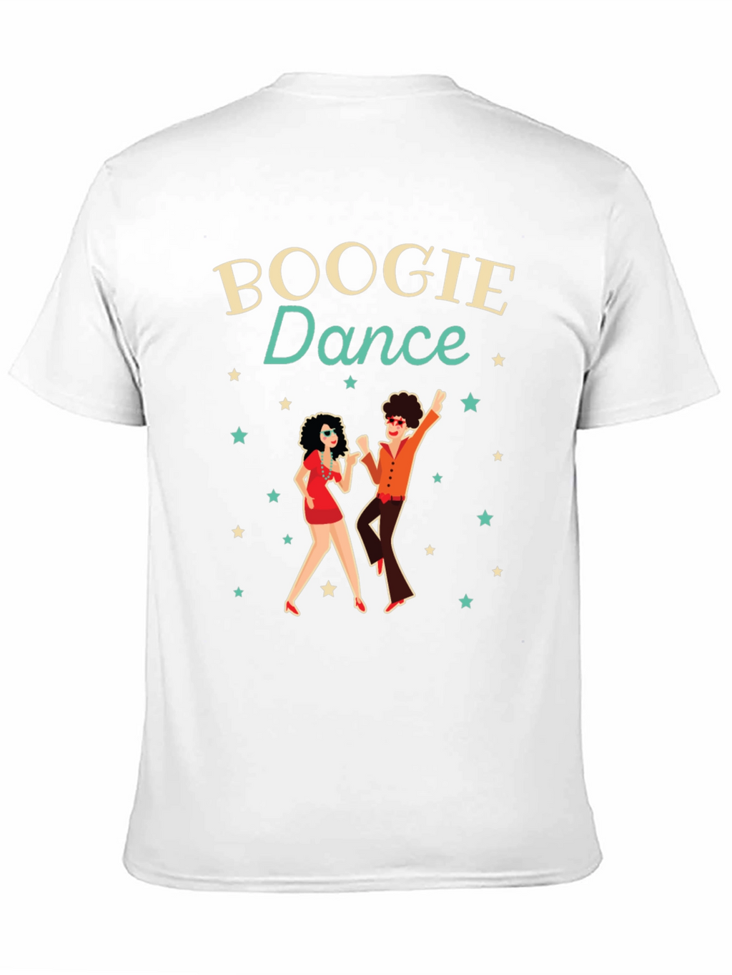 Boogie Dance Graphic T-Shirt - Retro Style