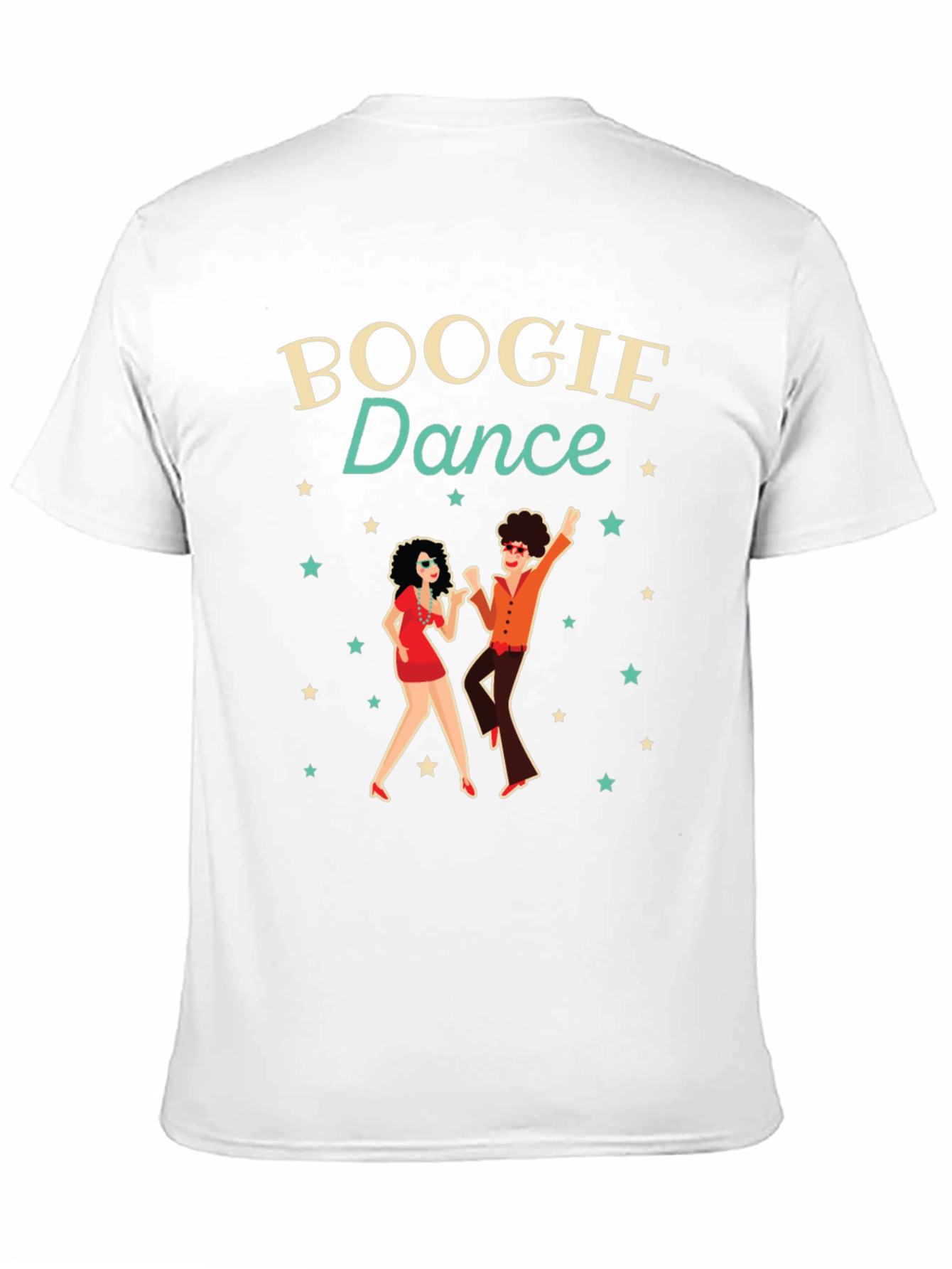 Boogie Dance Graphic T-Shirt - Retro Style