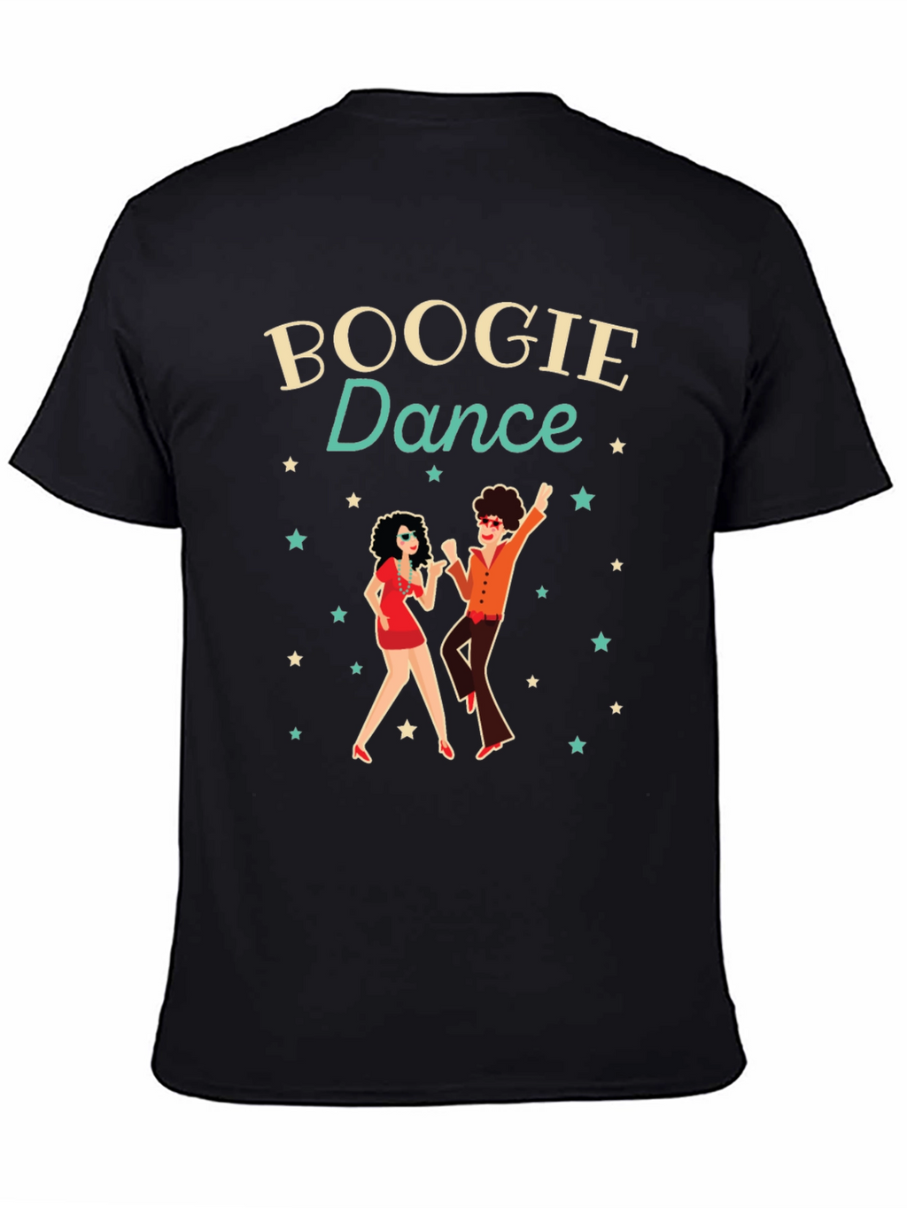 Boogie Dance Graphic T-Shirt - Retro Style