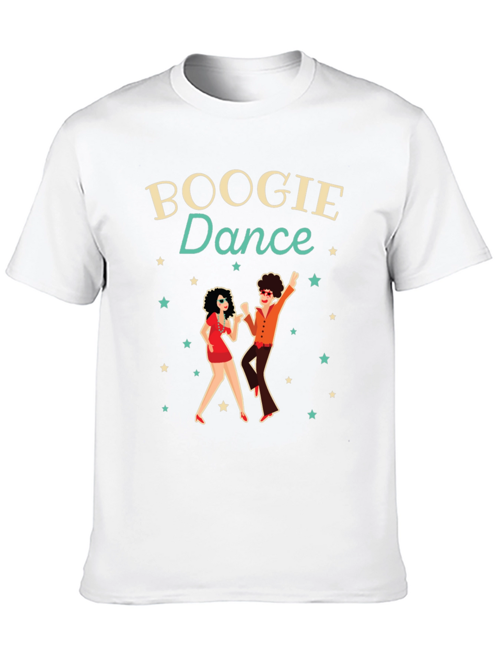 Boogie Dance Graphic T-Shirt - Retro Style