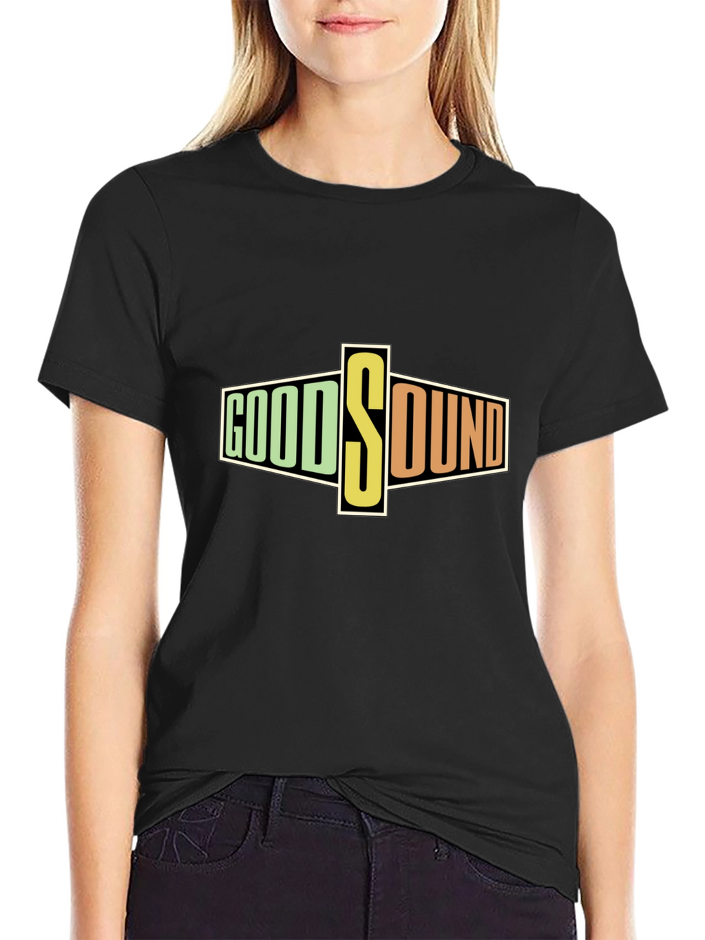 Good Sound Black Graphic Tee